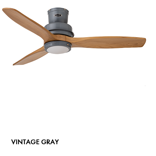 BAR WOOD CEILING FAN DC