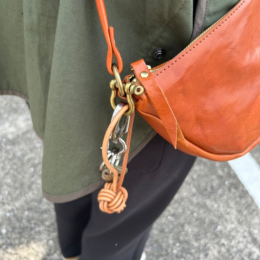 The Knot Leather Key Chain