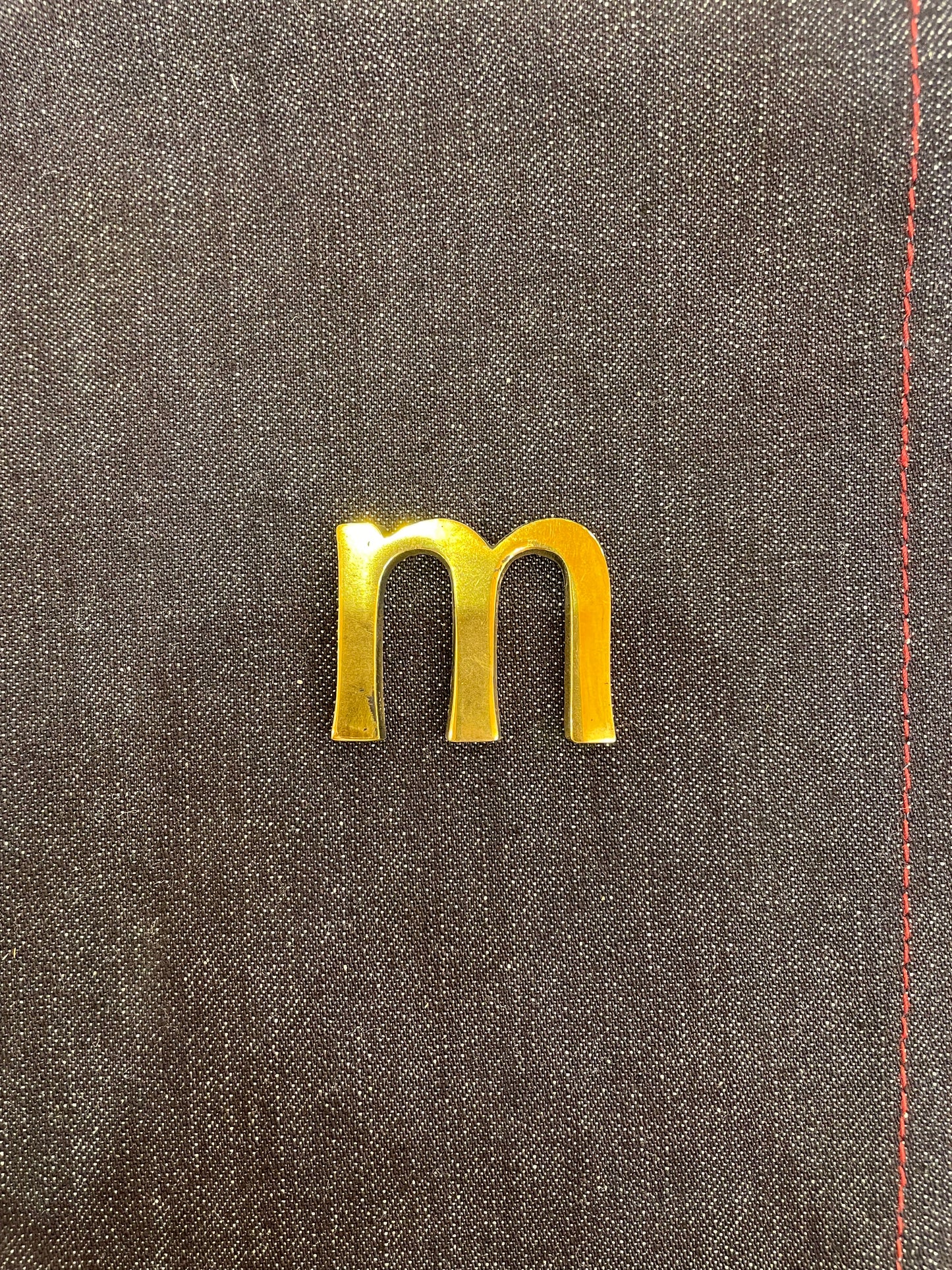 45mm　LETTER  GOLD