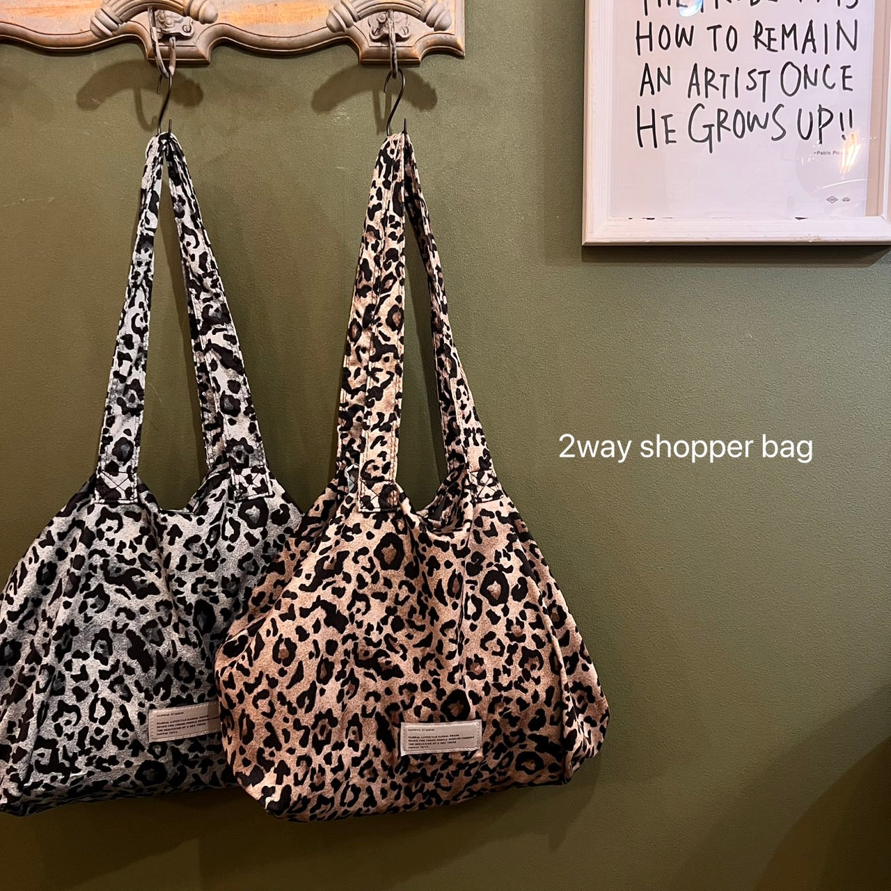 2way shopper bag