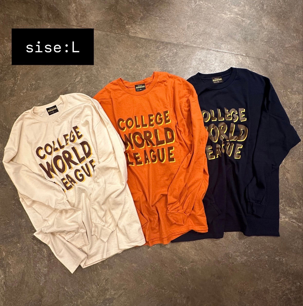 COLLEGE LEAGUE 6.0 Long sleeve Tee