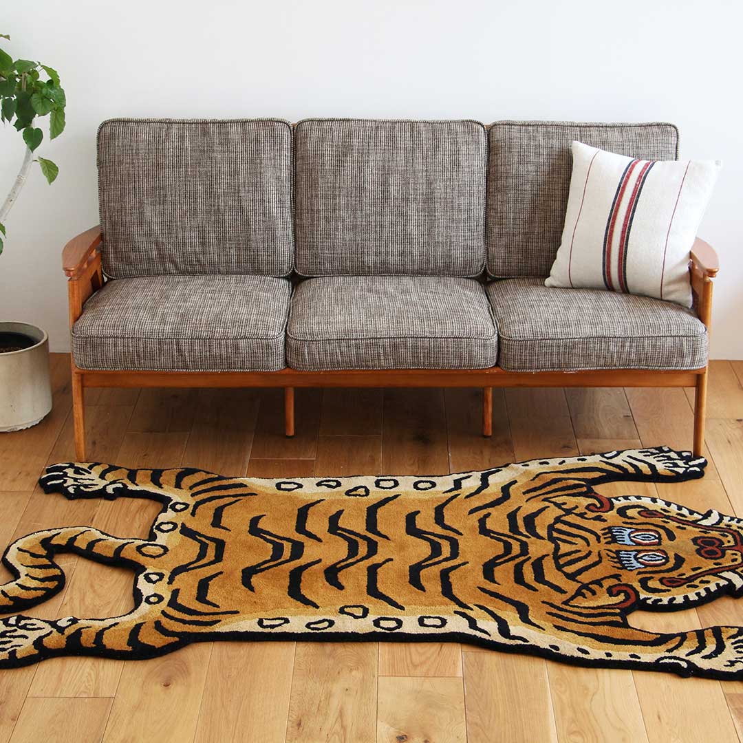 Tibetan Tiger Rug チベタンタイガーラグ