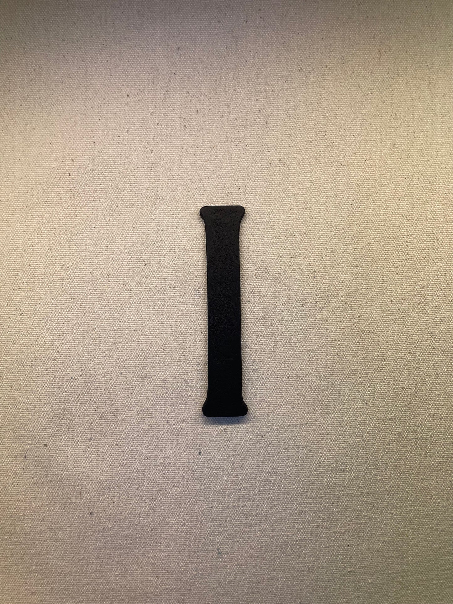 10cm LETTER BLACK