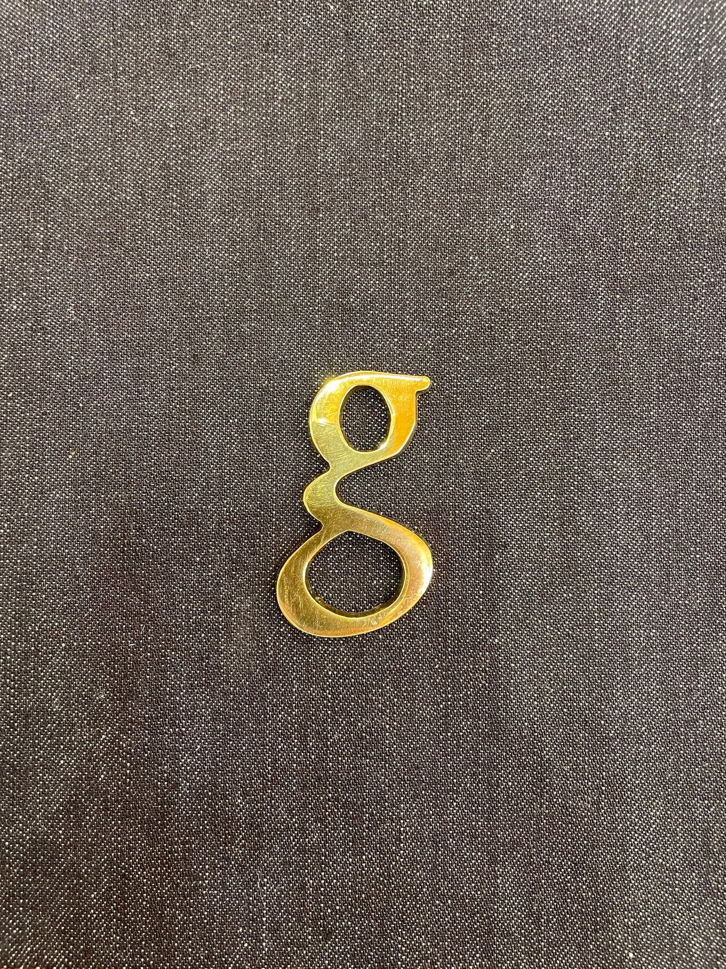 45mm　LETTER  GOLD