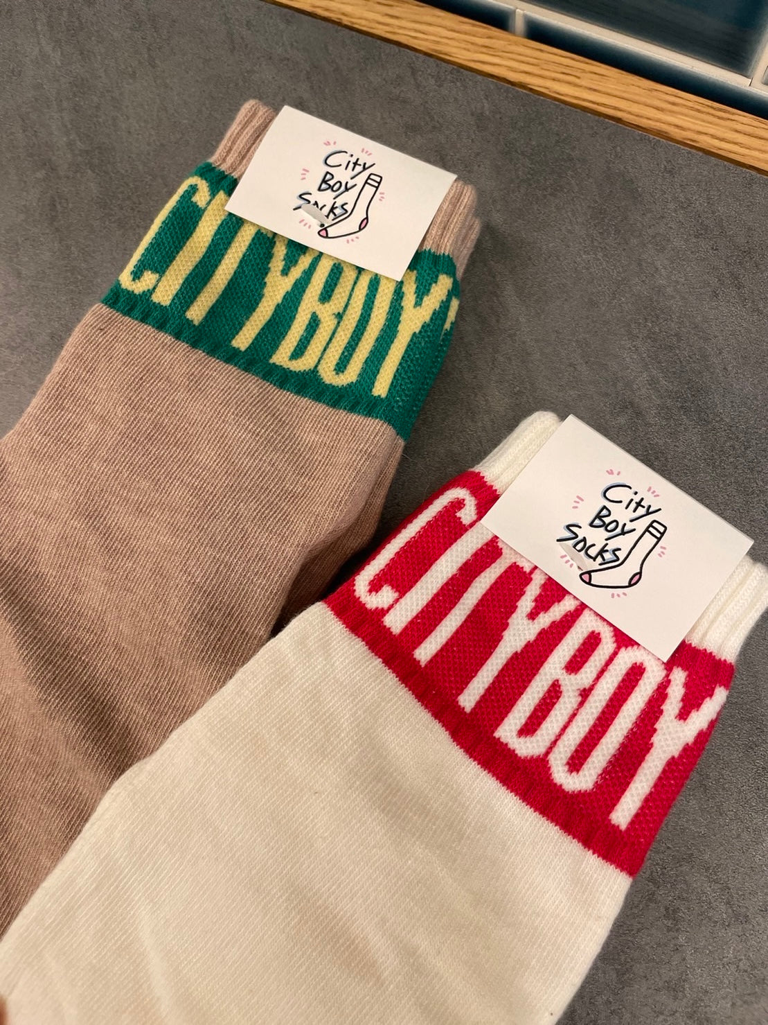 CHI-BEE　Socks  BIG CITY BOY