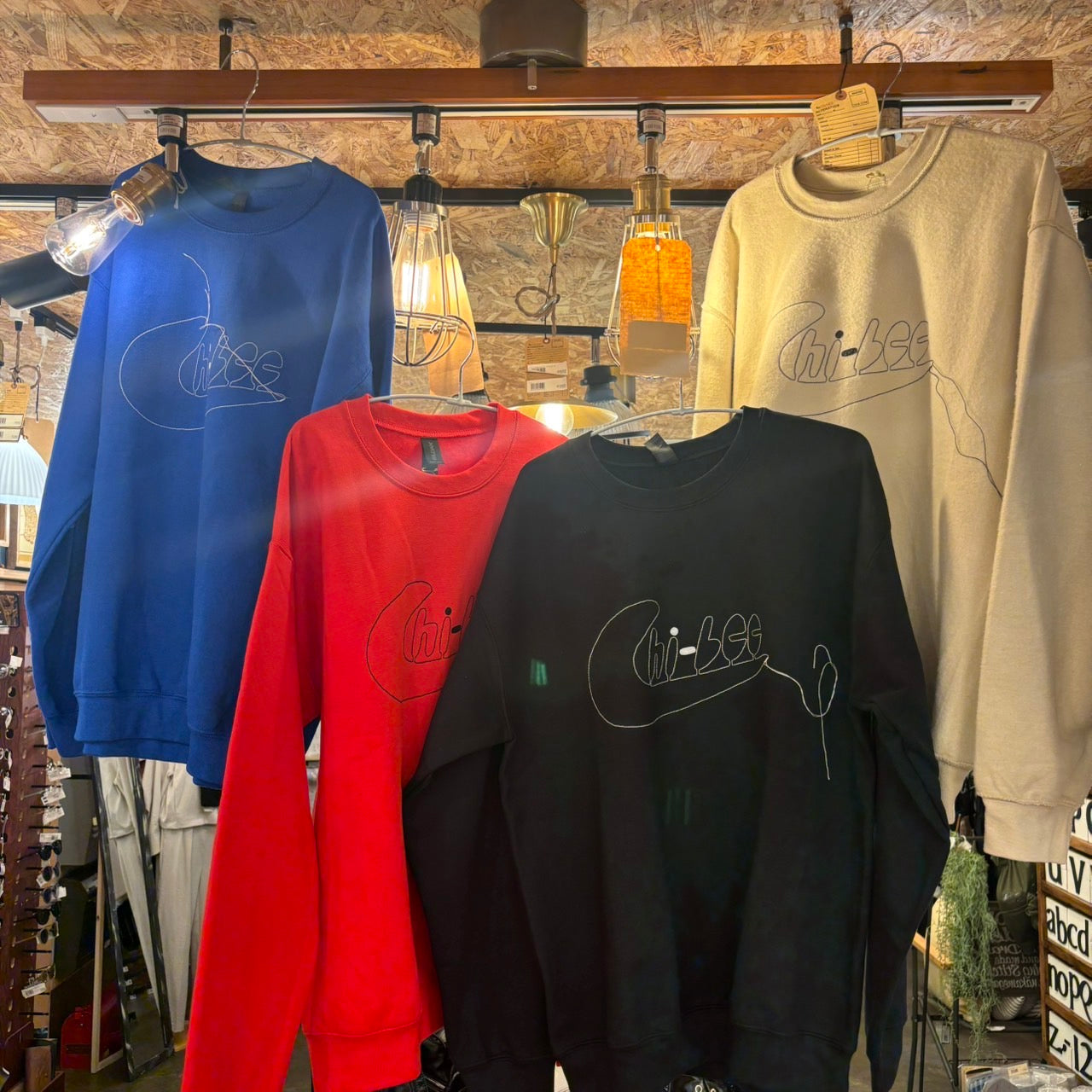 SuperMarket×Chi-bee　刺繍ｽｳｪｯﾄ