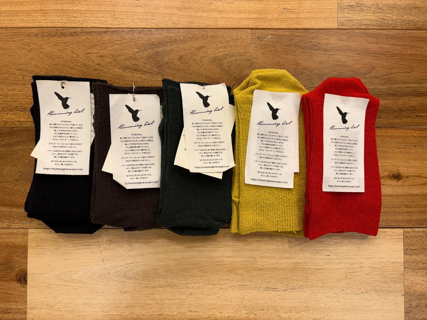 ゴムなし　シルク リブ ソックス