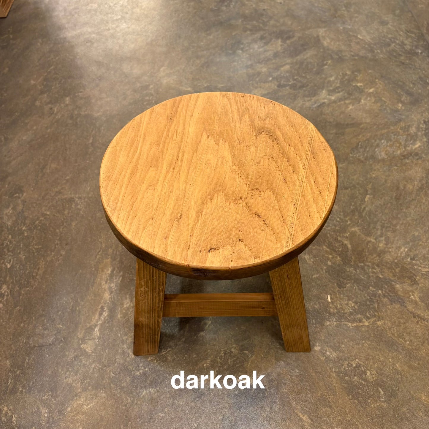 丸型 木製スツール