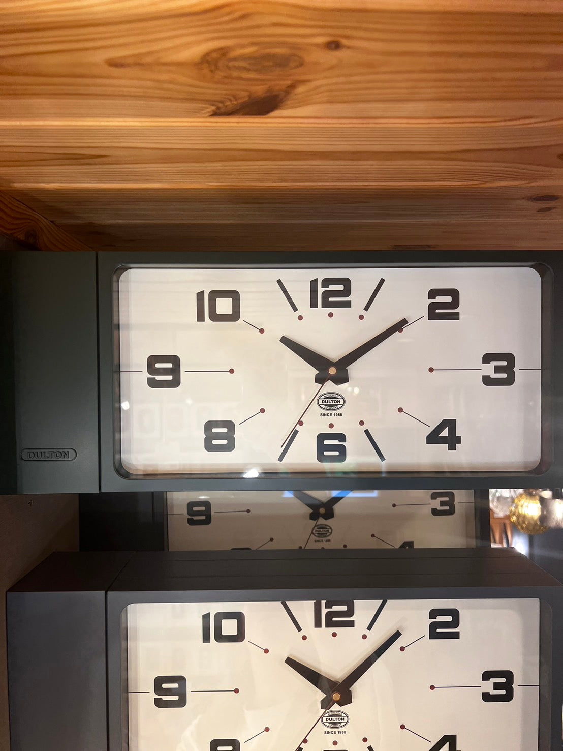 DOUBLE FACE WALL CLOCK