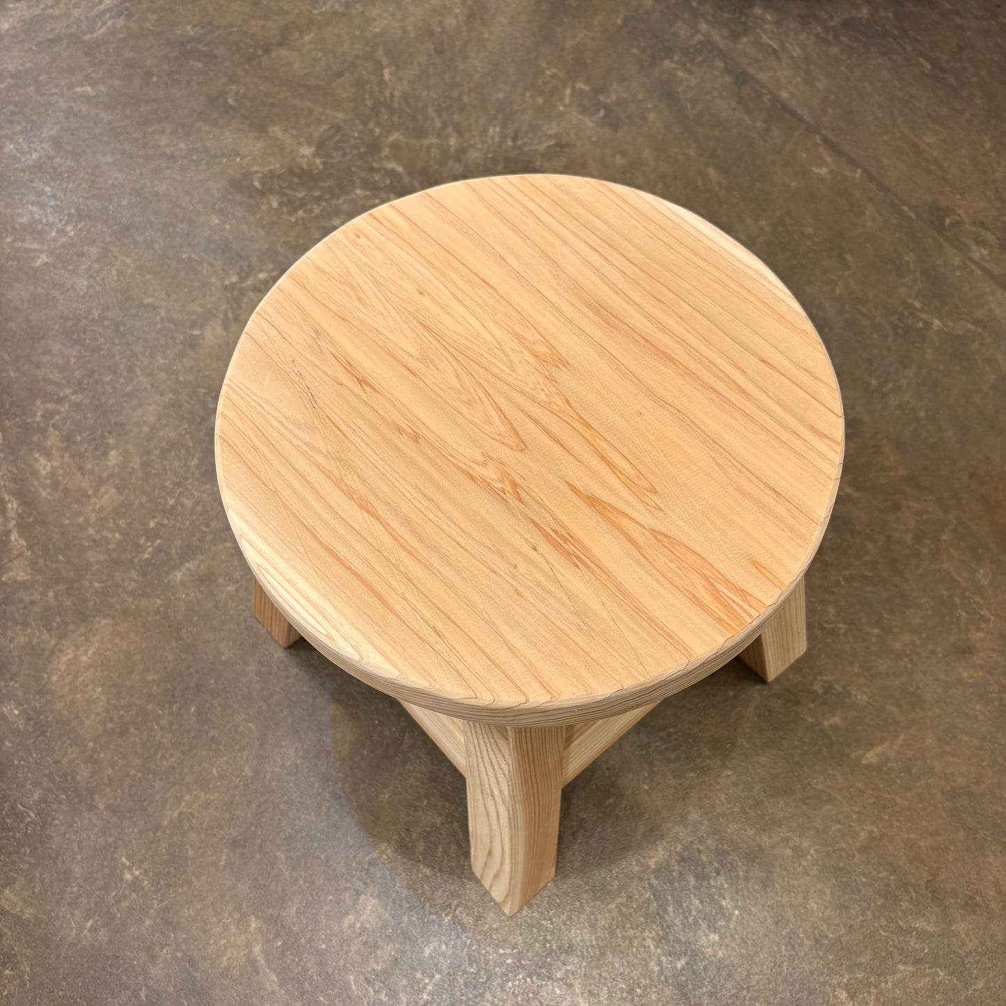丸型 木製スツール