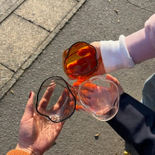 WIRE DANISH ART GLASS