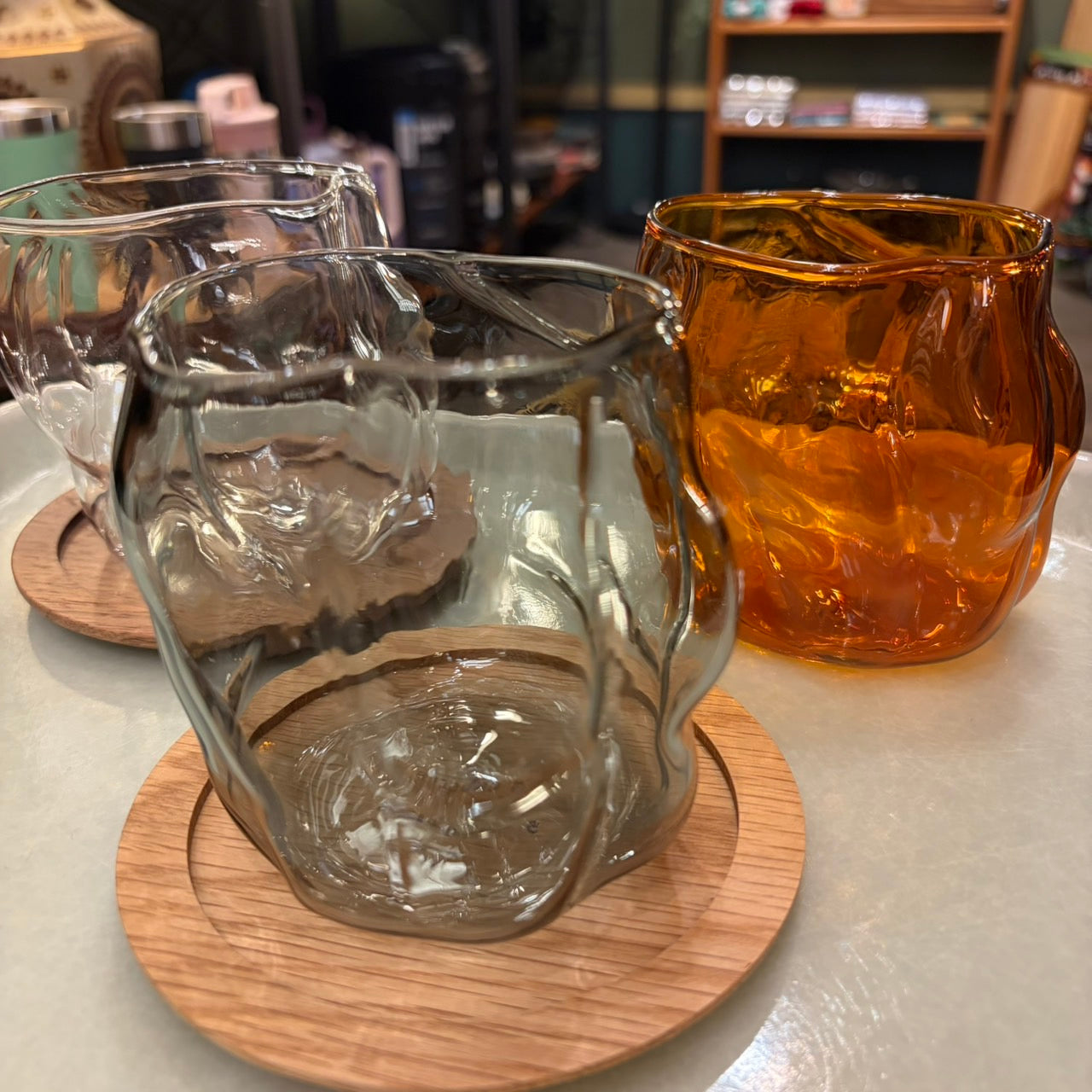 WIRE DANISH ART GLASS