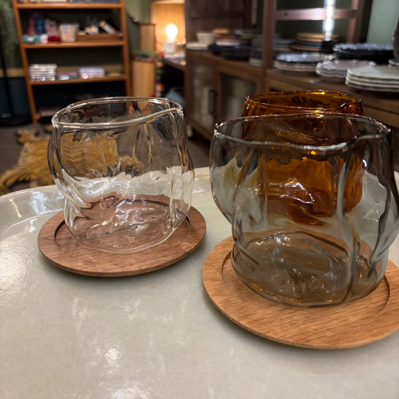 WIRE DANISH ART GLASS
