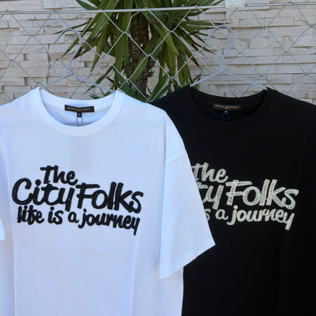 BRODER　THE CITY FOLKS　T-shirt