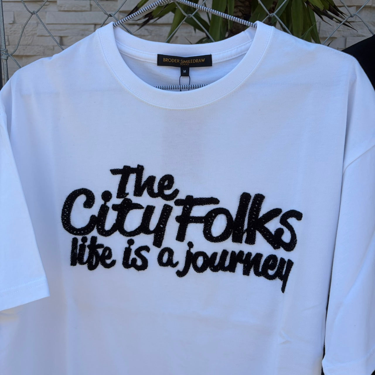 BRODER　THE CITY FOLKS　T-shirt