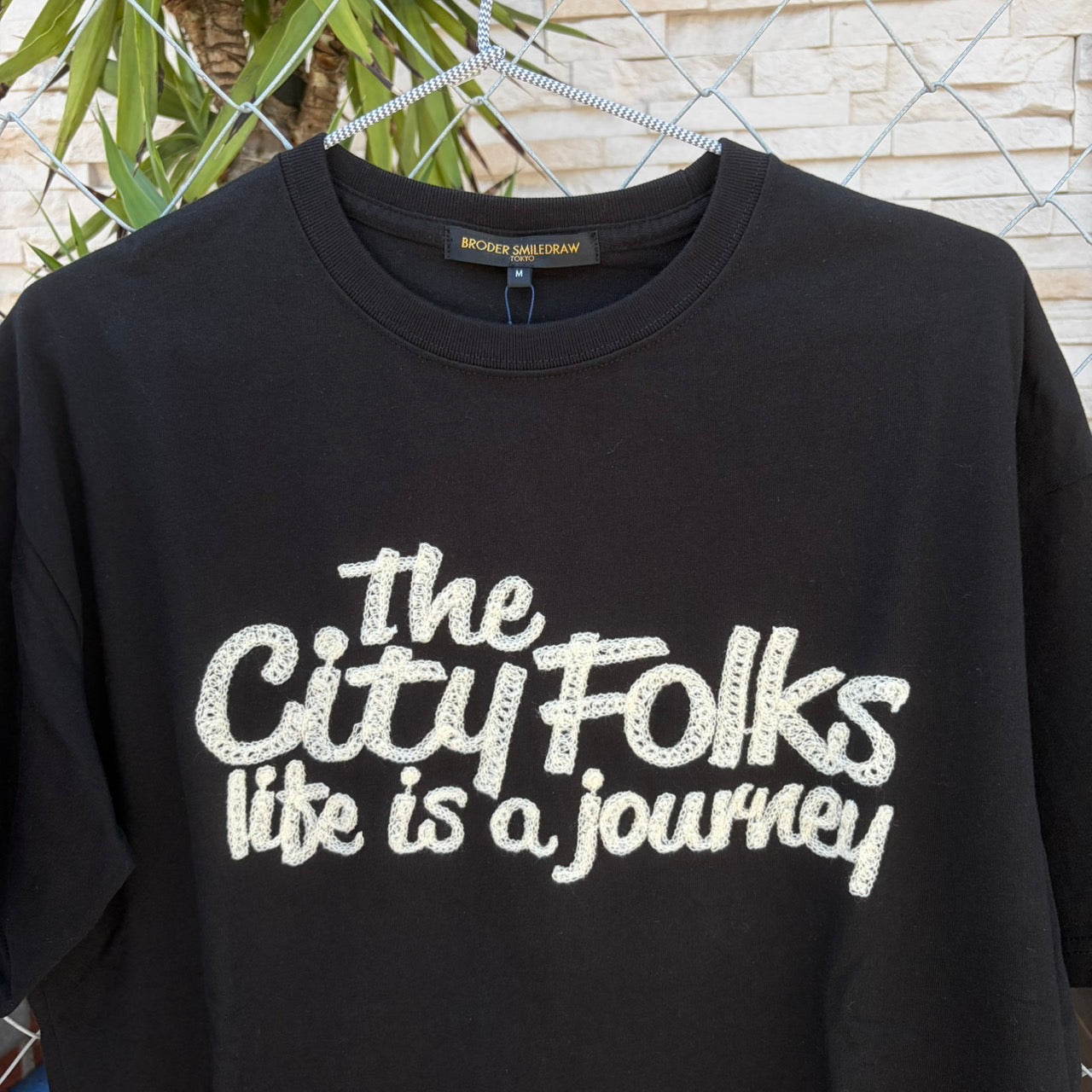 BRODER　THE CITY FOLKS　T-shirt