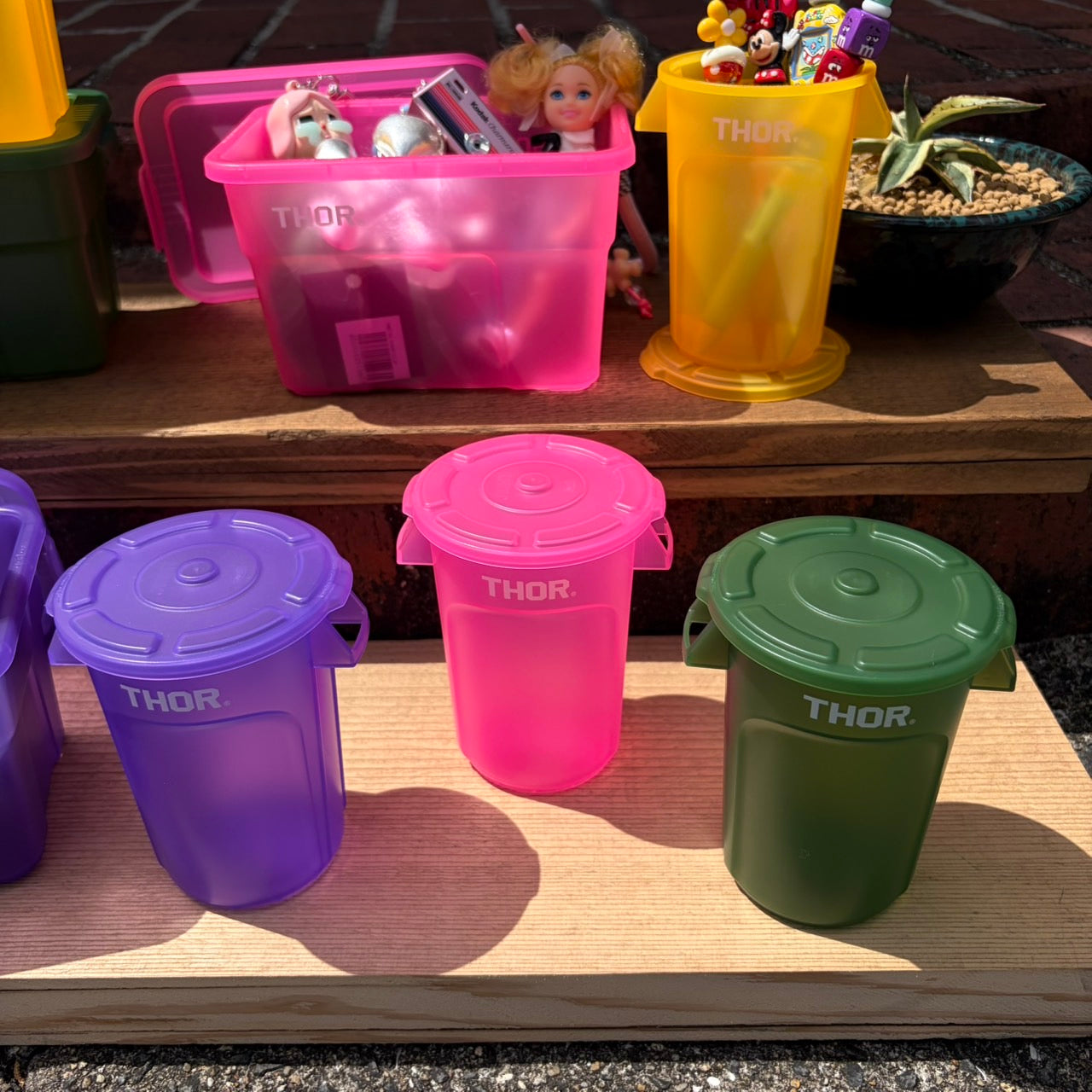 THOR Round Container Mini DC Clear