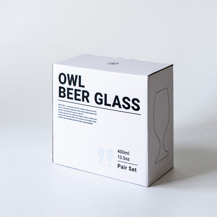 ｱｳﾙ　ﾋﾞｱｸﾞﾗｽ　400ml　ﾍﾟｱｾｯﾄ
